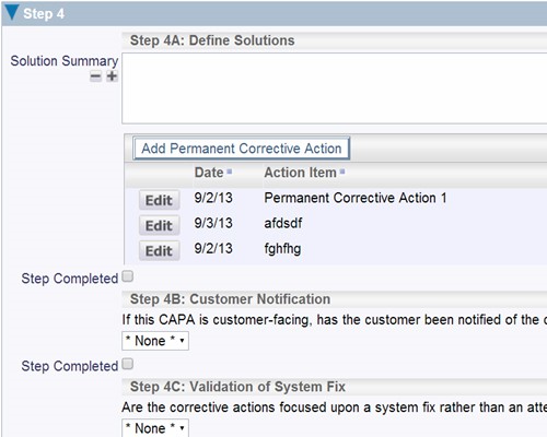 Identify Corrective Actions